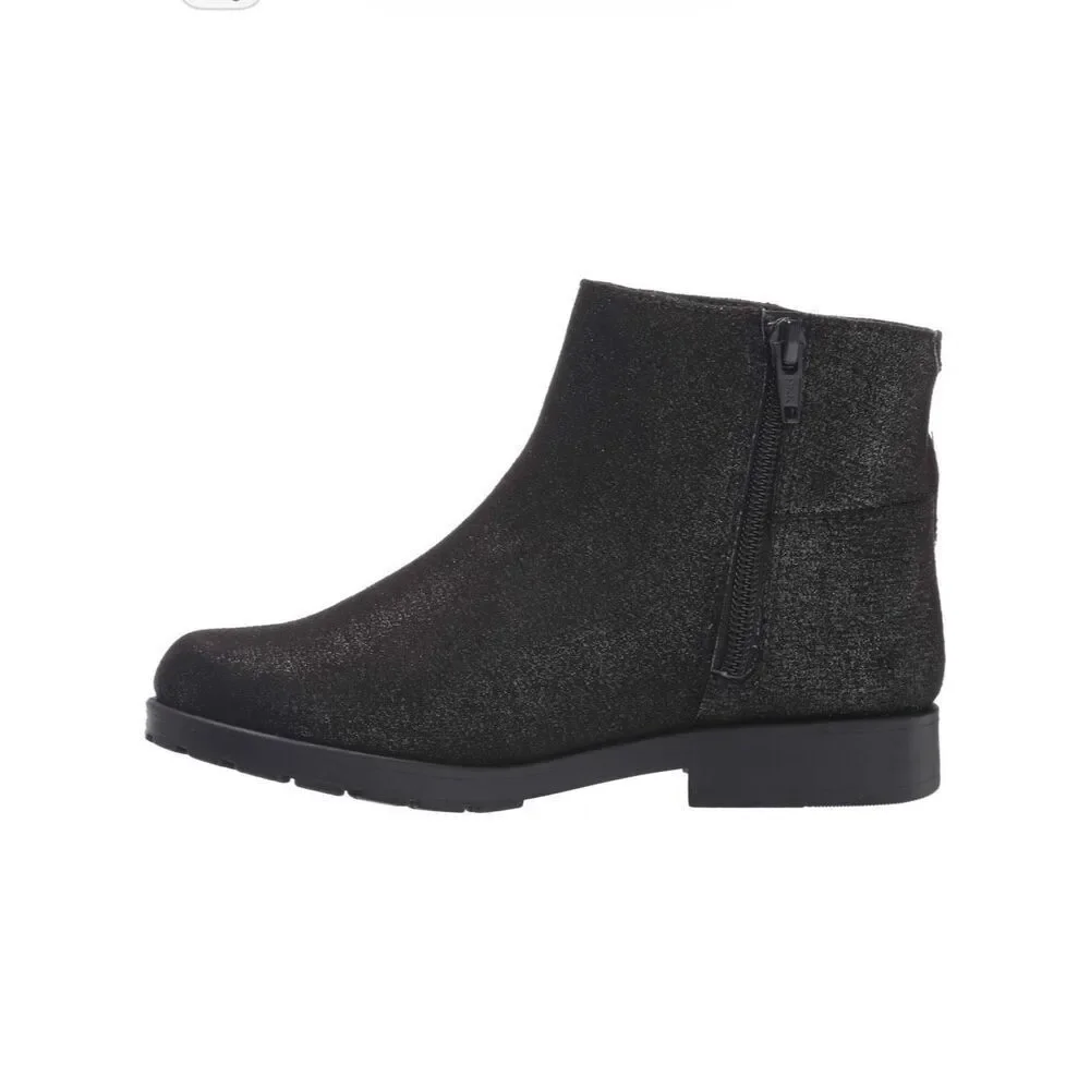 NEW Stride Rite Sr Lorraine Toddler Girls Size 9 Casual Boots Black